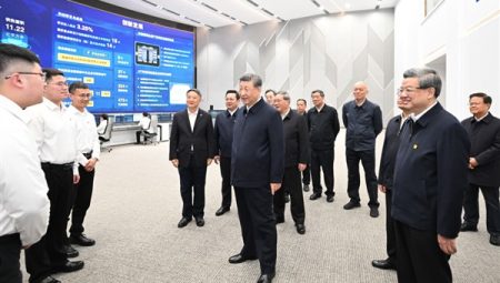 Xi Jinping, Xiong’an Yeni Bölgesi’nde incelemelerde bulundu