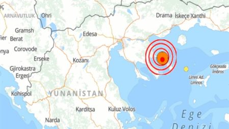 Yunanistan’da deprem