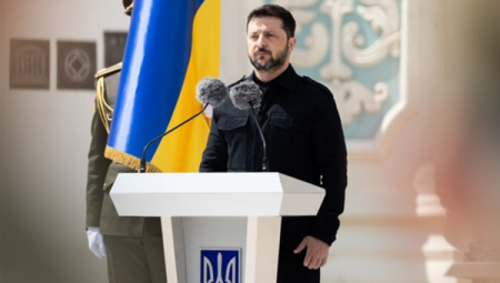 Zelenski: Ukrayna Ulusal Muhafız Birliği’nin 12. yıl dönümünü kutluyoruz