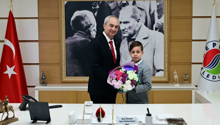 23 Nisan temsili başkanlık devir töreni – Kepez’de