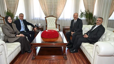 AK Parti Genel Başkan Yardımcısı Yalçın, Vali Canalp’i gitti