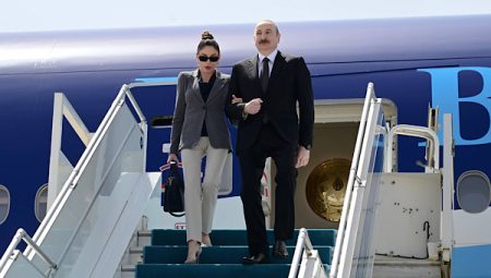 Aliyev, faaliyet ziyareti için Türkiye’ye geldi