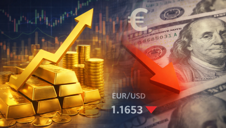Altın fiyatları yükselirken dolar geriledi