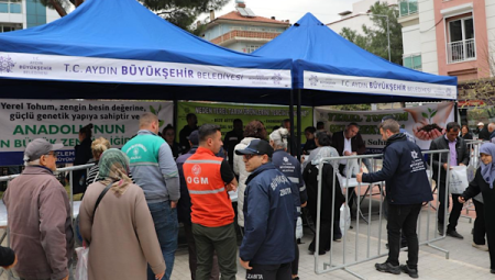Ata Tohumlu fide dağıtımı – Aydın’da