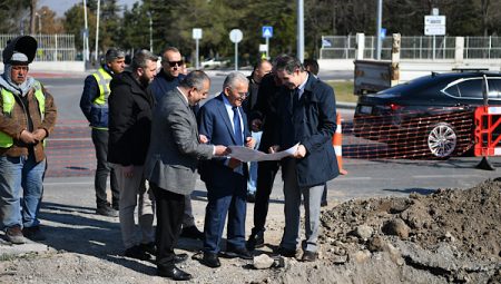 Başkan Büyükkılıç, içme suyu hattı yapım çalışmalarını yerinde araştırdı