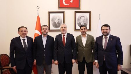 Başkan Çetinkaya, Ankara’da temaslarda bulundu