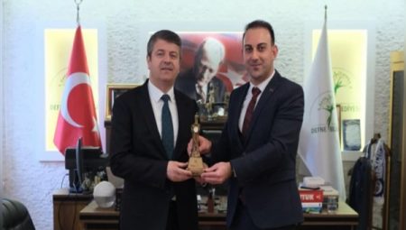 Başkan Özgün, Adıyaman Belediye Başkanı Tutdere’yi ağırladı