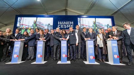 Başkan Tugay, “Hanem Çeşme” projesinin temel atma törenine yer sahip oldu