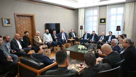 Başkan Uludağ RATEM yönetimini makamında ağırladı