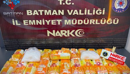 Batman’da uyuşturucu operasyonu