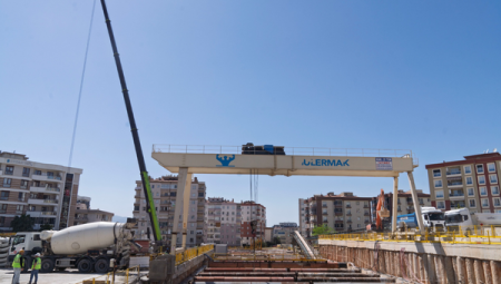 Buca Metrosu’nda çalışmalar sürüyor