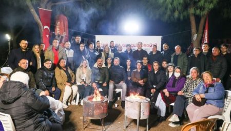 Buca’da Meslek Fabrikası için nöbet kesintisiz ilerliyor