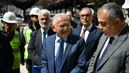 Büyükkılıç, Sahabiye Mahallesi’nde devam eden çalışmaları yerinde mercek altına temin etti