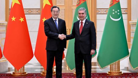 Çin Başbakan Yardımcısı Ding Xuexiang, Türkmenistan’ı gitti