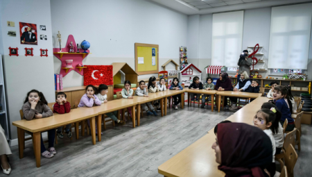 Çocuklar uygulamalı etkinliklerle tarımı tanıdı