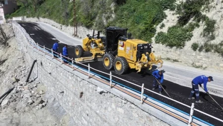 Denizli Büyükşehir’den Babadağ’da ulaşım yatırımı