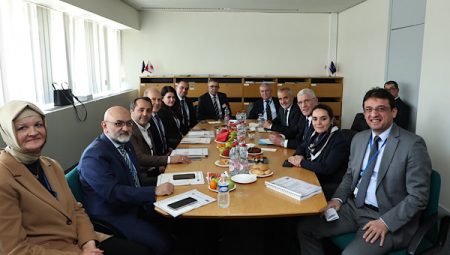 Dervişoğlu, Avrupa Konseyi Parlamenter Meclisi Türk Delegasyonu’nu ziyarette bulundu