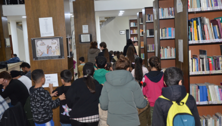 Diyarbakır’da carpici gelisme: 130 çocuk, kütüphane ziyareti hayata geçirdi
