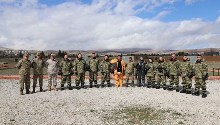 Düzenlenen eğitim programını tamamladı: KBRN Takımı, Konya’da carpici gelisme