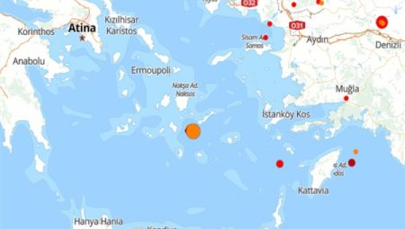 Ege Denizi’nde deprem