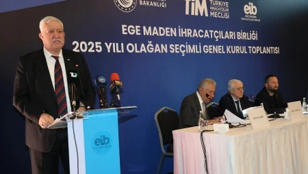 Ege Maden İhracatçıları’nda Alimoğlu güven tazeledi
