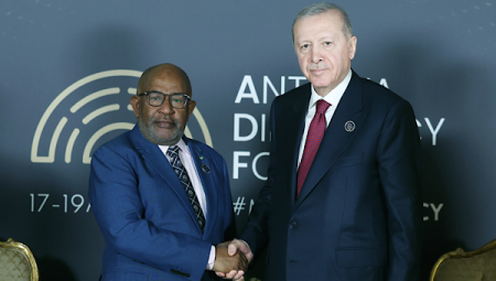 Erdoğan, Komorlar Cumhurbaşkanı Assoumani ile temas kurdu