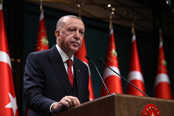 Erdoğan’dan Beşiktaş’a tebrik mesajı