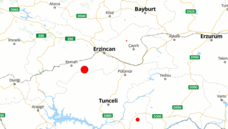 Erzincan’da deprem