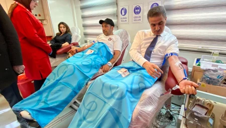 Erzurum’da kan bağışına yoğun güvence