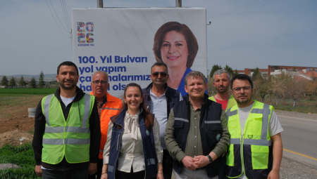 Eskişehir’de 100’üncü Yıl Bulvarı’nda yol genişletme çalışmaları başlatıldı