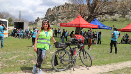 Eskişehir’de Tarihin İzinde Yazılıkaya Bisiklet Turu düzenlendi