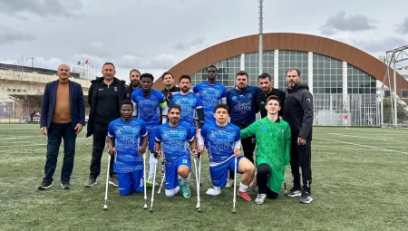Gebze’de carpici gelisme: Ampute Futbol Takımı’ndan belirleyici galibiyet