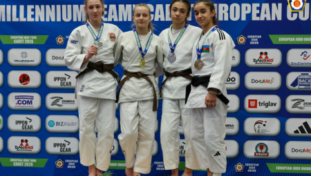 Gemlikli judocu Boşküp Avrupa Kupası’nda bronz madalya kazandı