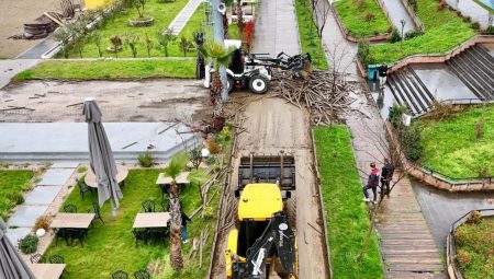 Giresun’da plajlar bölgesinde yenileme çalışması başlatıldı