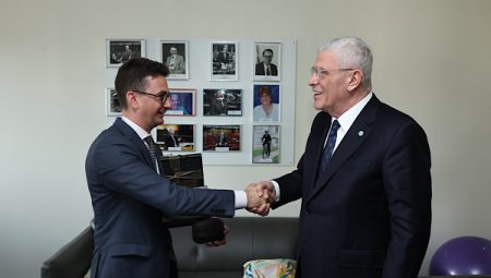 İYİ Parti Genel Başkanı Dervişoğlu, Strazburg’da bir dizi temasta bulundu