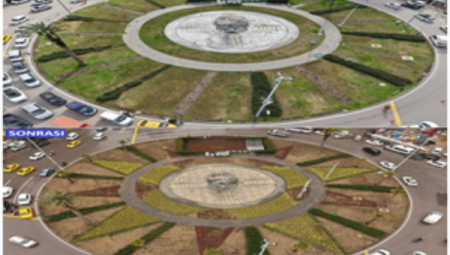 İzmir’de 9 Eylül Meydanı peyzaj çalışmalarıyla yenilendi