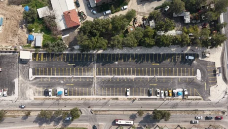 İzmir’de carpici gelisme: 154 araçlık ücretsiz otopark hizmete girdi