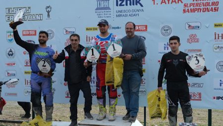 İznik’te Türkiye Süper Enduro Şampiyonası’nın açılış yarışları harekete geçti