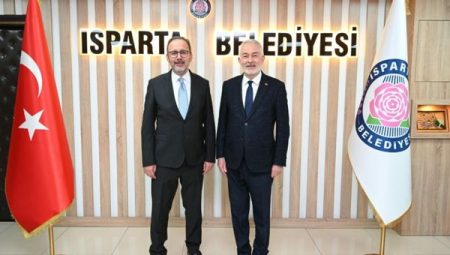 Kasapoğlu’ndan Isparta Belediyesine ziyaret