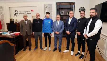 Kayseri Talas Spor Fabrikası’nda milli gurur