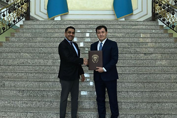 Kazakistan Dışişleri Bakan Yardımcısı Bakayev, Ghunaiman ile müzakere etti