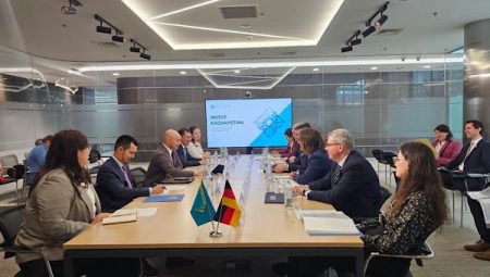 Kazakistan Dışişleri Bakan Yardımcısı Kuantyrov, Beiswenger ile müzakere etti