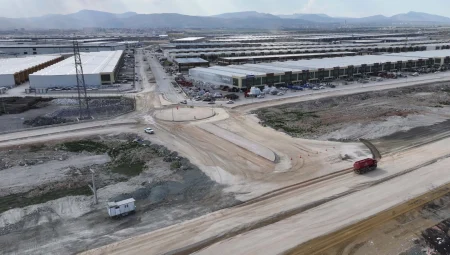 Konya’da carpici gelisme: trafik yükünü rahatlatacak caddeye yakın mercek