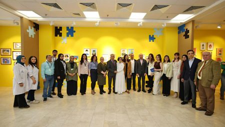 Küçükçekmece’de “Ayşegül” başlıklı resim sergisi açıldı