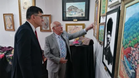 Kütahya’nın sanatsal ve kültürel zenginliği Çanakkale’de sergileniyor