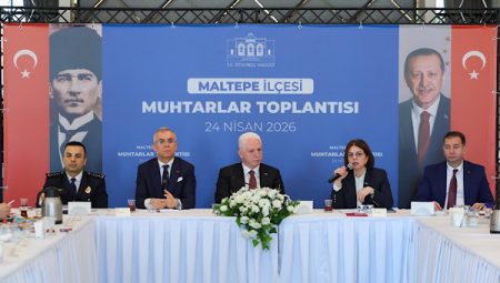 Maltepe İlçesi Muhtarlar Toplantısı gerçekleştirildi