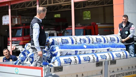 Manisa Büyükşehir’den afetzede üreticilere yardım