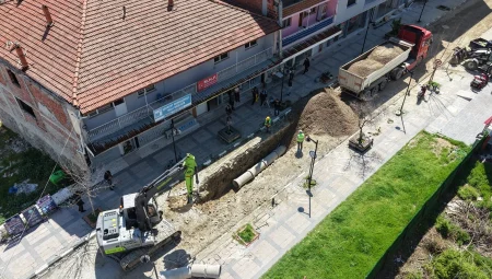 Manisa Selendi’ye modern altyapı hat