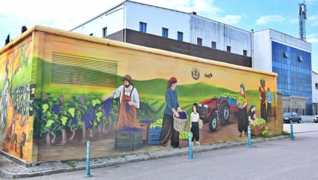 Manisa’nın sokakları sanatla renkleniyor