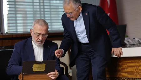 Memduh Büyükkılıç’a anlamlı ziyaret